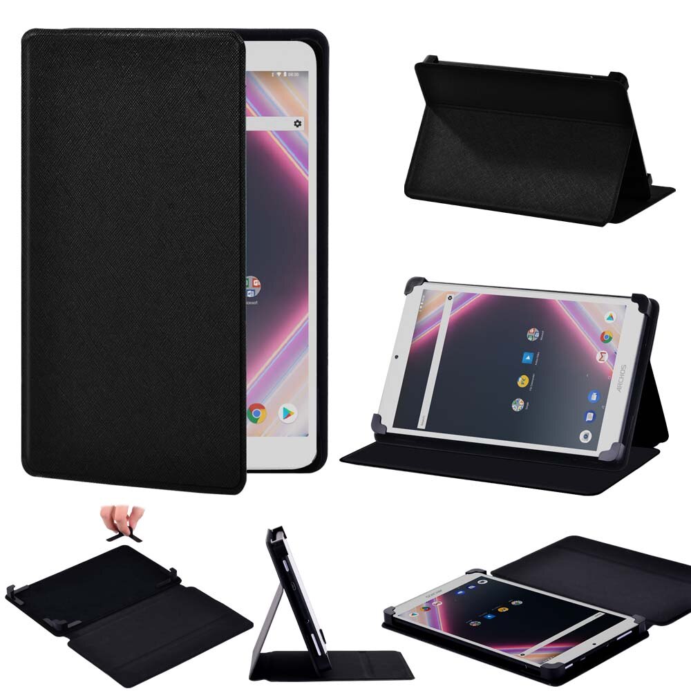 Funda de piel para tableta ARCHOS 101 Platinum/101b Oxygen/101e Neon/access 101 3g/101/101 S/T80/10,1 pulgadas + Stylus gratis: ARCHOS 101e Neon