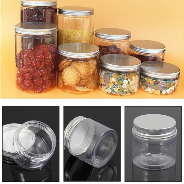 10 Pcs 20 Ml/30 Ml/50 Ml/100 Ml/120 Ml Aluminium Cap Voedsel Opslag tin Pot Cosmetische Lippenbalsem Jar Olie Wax Lege Fles Sample Containers