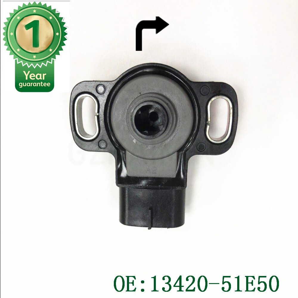 Turn right Original Throttle Position Sensor TPS SENSOR 13420-51E50 1342051E50 TPS Sensor For SUZUKI