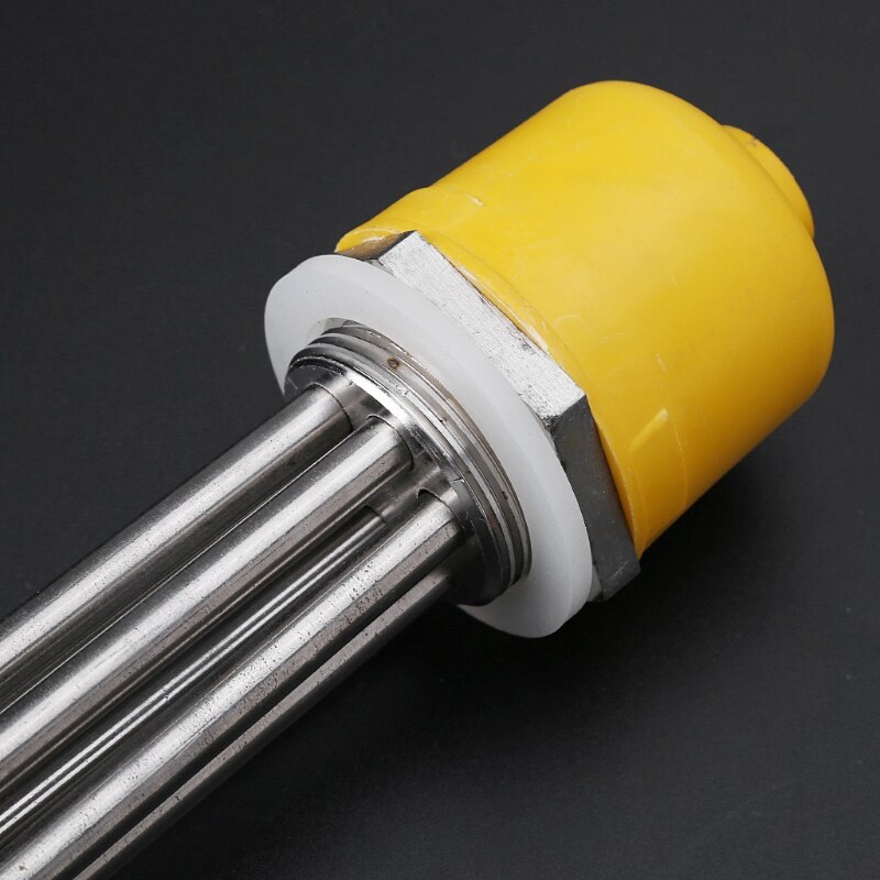 DN32 Electric Heating Element Immersion 220V Heater 304 Stainless Steel Boiler Water Heater Heating Pipe