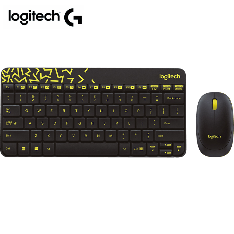 Logitech MK240 Wireless Keyboard Mouse Combo Nano USB Receiver For Laptop Desktop PC Home Office