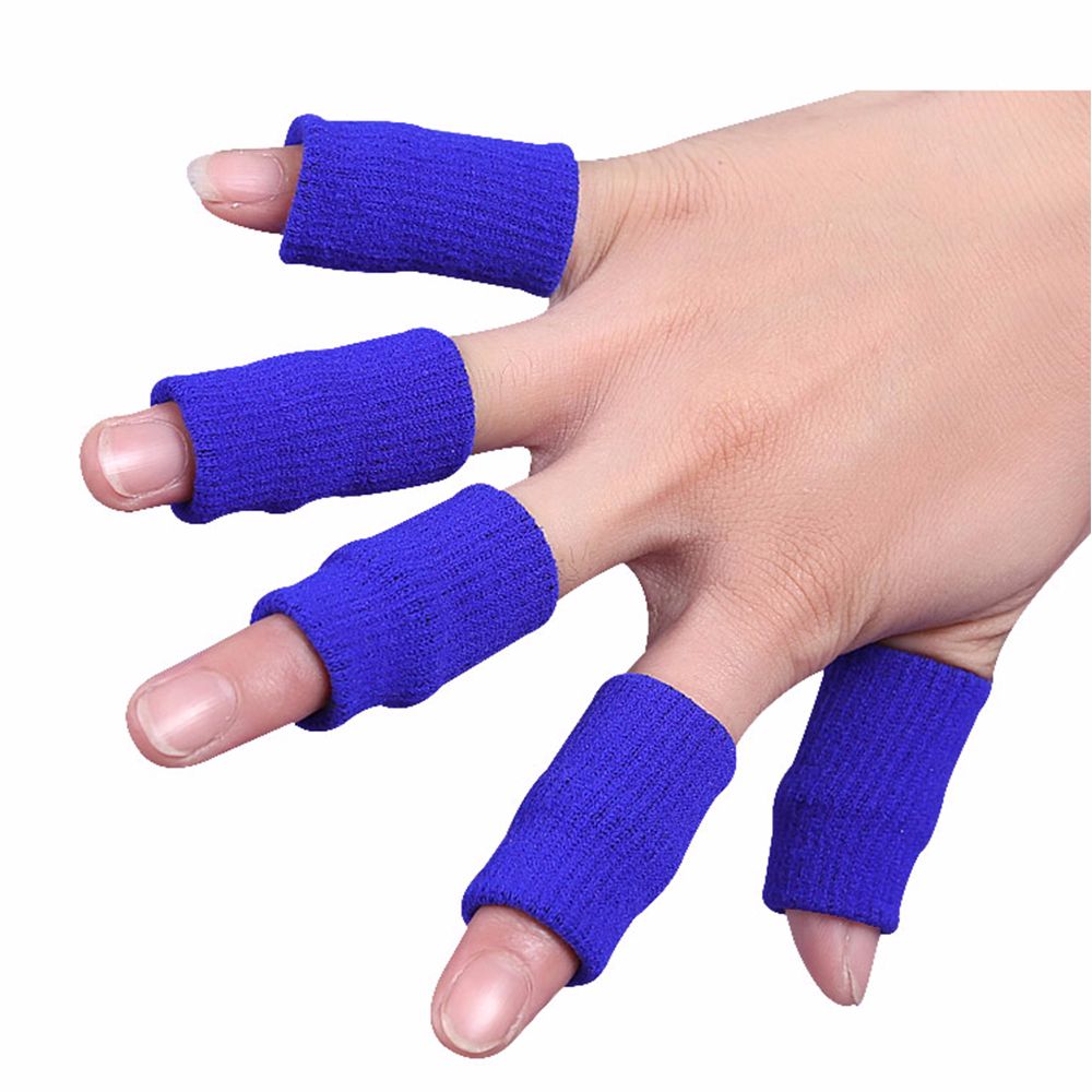 11Pcs/Set Finger Guard Sleeve Finger Splint Suit Adjustable Finger Support Splint for Trigger Finger Arthritis and Ligament Pain