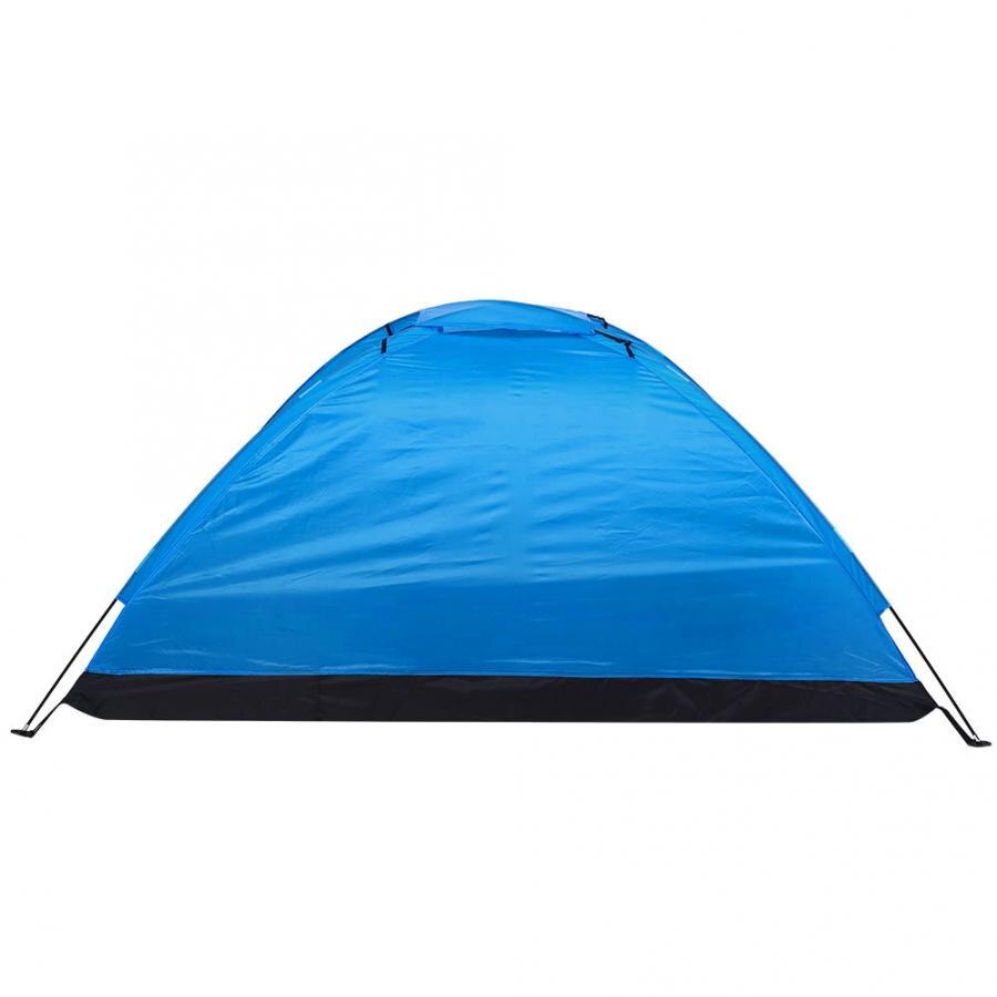 Outdoor-campingzelt, wasserdichtes ein-personen-zelt, ultraleichtes campingzelt, angelzelt, kletterzelt, wanderzelt, einlagiges zelt mit vordach