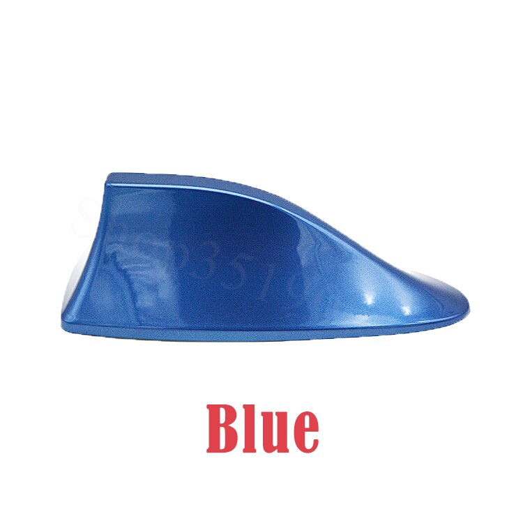 Antenas de señal de coche alerón con forma de aleta de tiburón, accesorios para Kia ceed gt jd sw rio 2 3 4 niro Borrego Carens, accesorios para carnaval SOUL: Azul