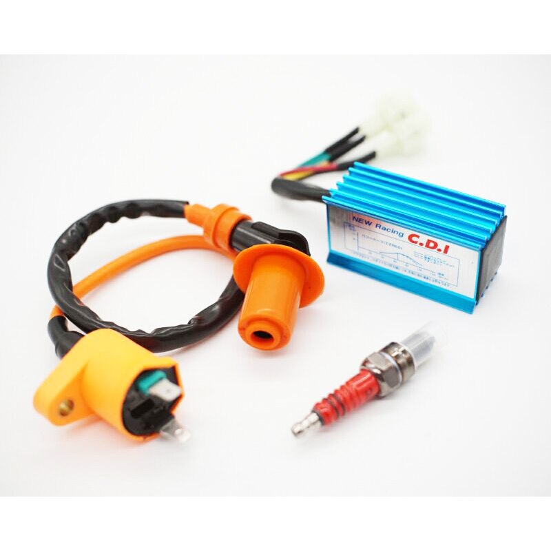Motorbike Racing CDI Racing Ignition Coil for GY6 50cc 125cc 150cc 250cc Engines Moped Scooter ATV Quad Motorcycle