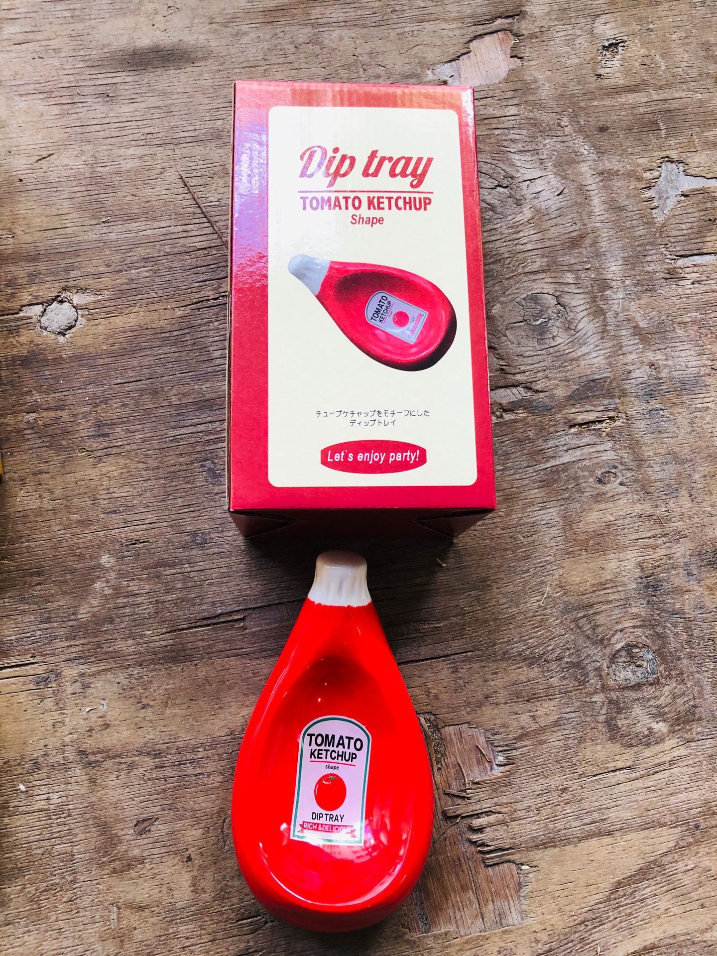 Plate Ceramic Extruded Tomato Sauce Bottle Shape Soy Sauce Dish Mustard Dish Dish Plate Dinner Plates Ceramic plate: 4 L