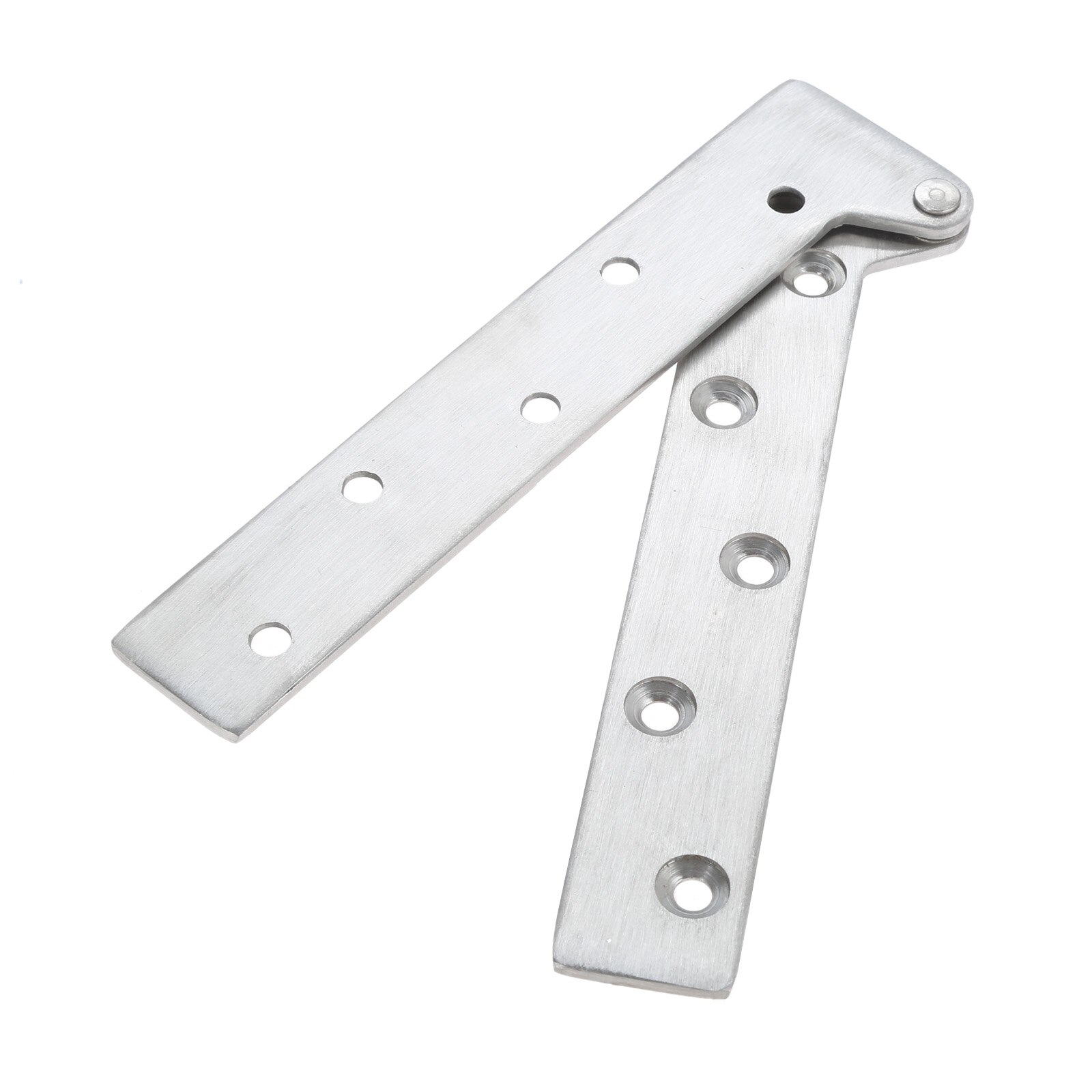 2pcs Pivot Hinges Offset Knife Hinges Inset Door Stainless Steel 360 Degree Rotating Hinges