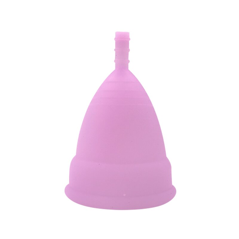 Menstrual Sterilizing Cup Collapsible Silicone Cup flexible to clean Menstrual Cup Recyclable Camping Foldable Sterilizer Cup: 1 PC Purple-S 20ML