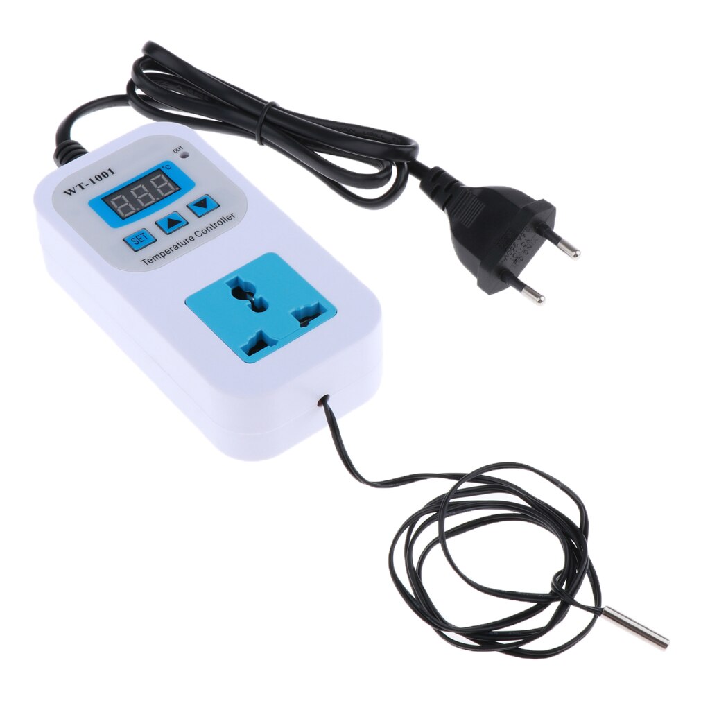 WT-1001 Smart Digitale Temperatuurregelaar Thermostaat 220 V, Eu Plug