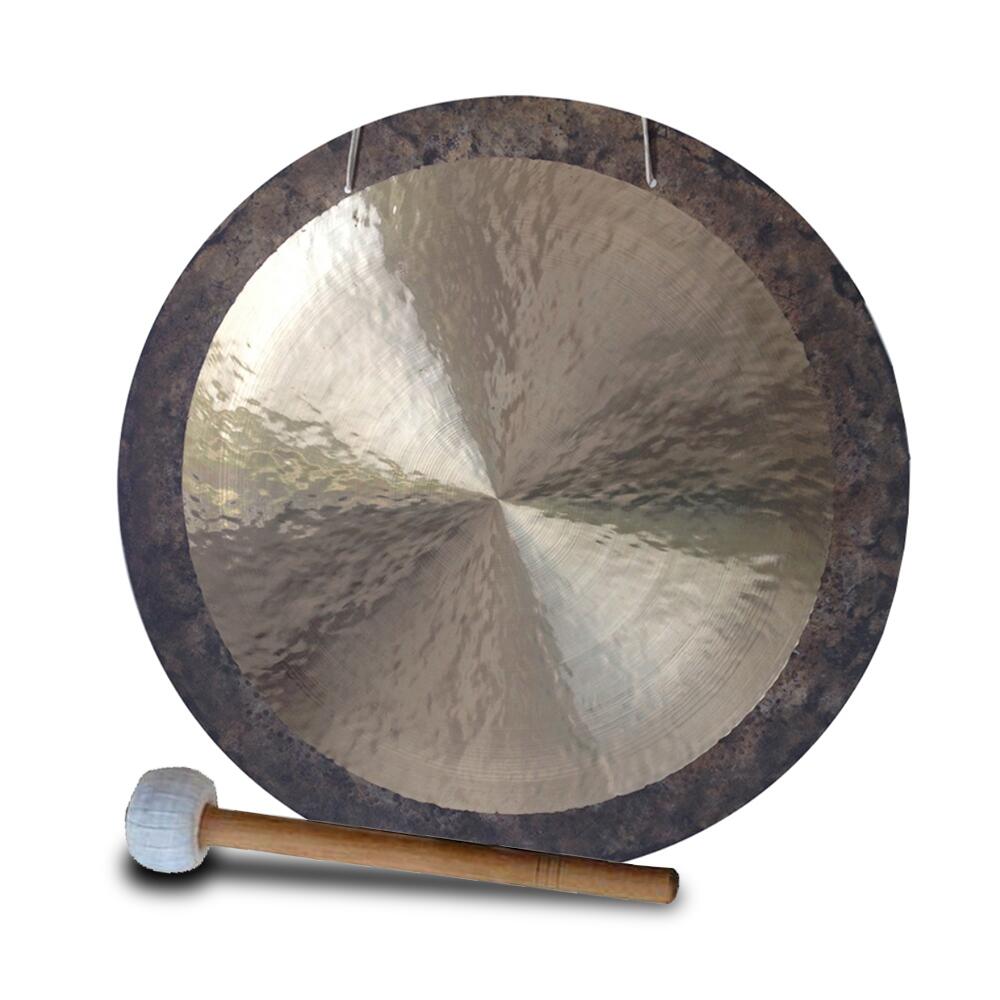 Arborea 14&quot;Wind Gong 35cm Deep wave/Lotus/Taichi/Sun/Eclipse Feng gongs Gong Healing Best Choice: Deep wave wind gong
