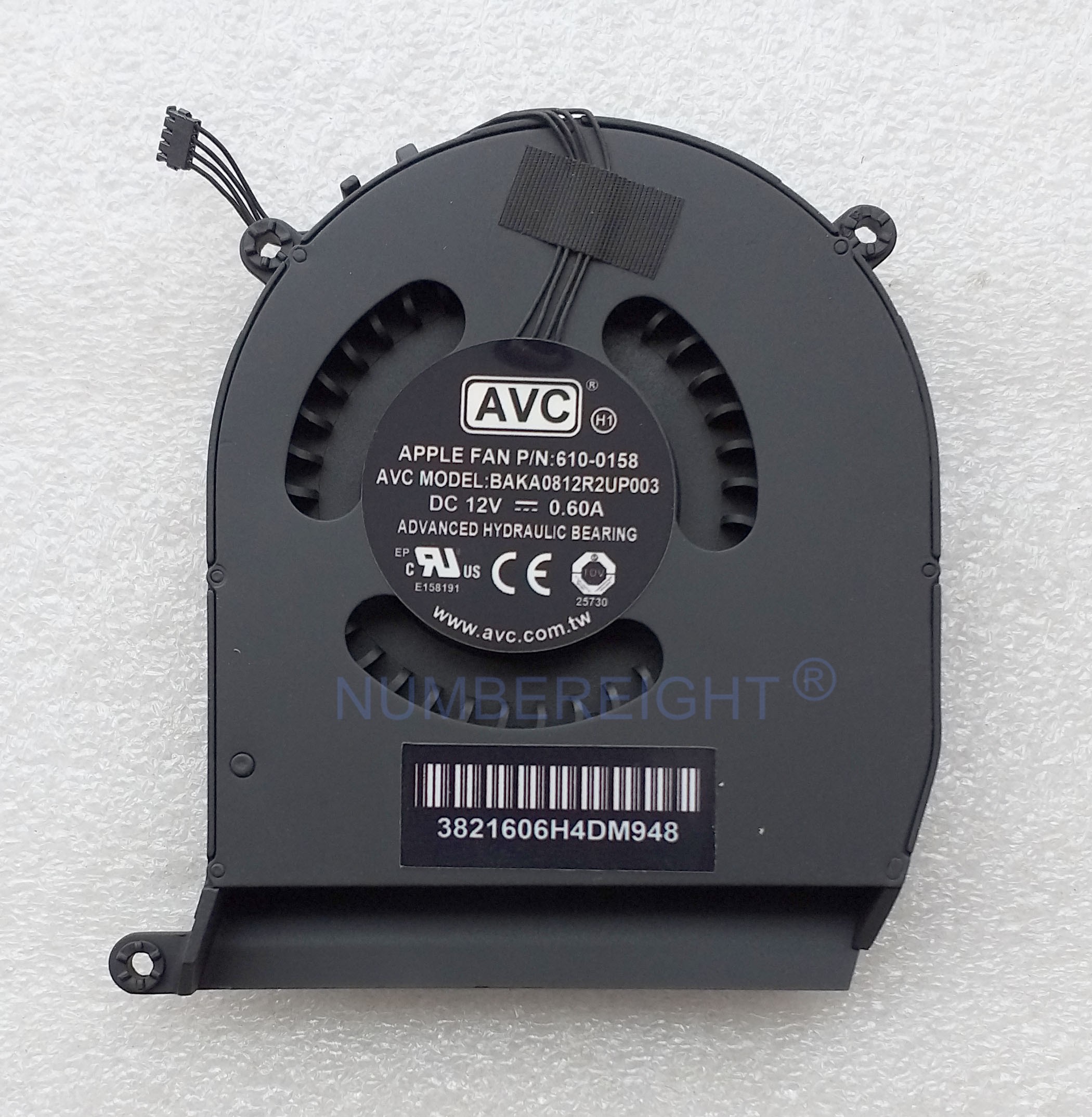Nowy wentylator chłodzący procesor do PC Mac Mini A1347 2010 Mid 2011 2012 270 438 936 MC815 816 387 BAKA0812R2UP001 610-0058 AA62 610-0069