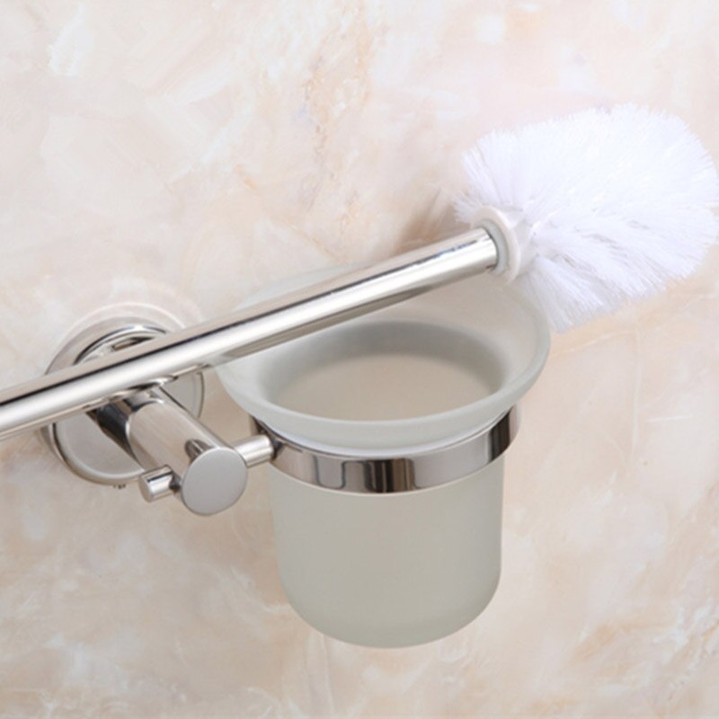 JUSHFO Toilet Brush Holders Stainless Steel Space-... – Grandado