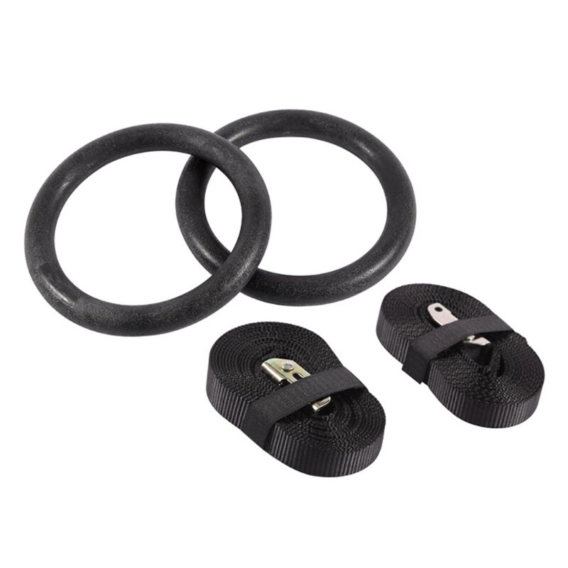 Gym Sports Exercise Pull Ups Muscle Ups Training Tool Fitness Gymnastic Rings