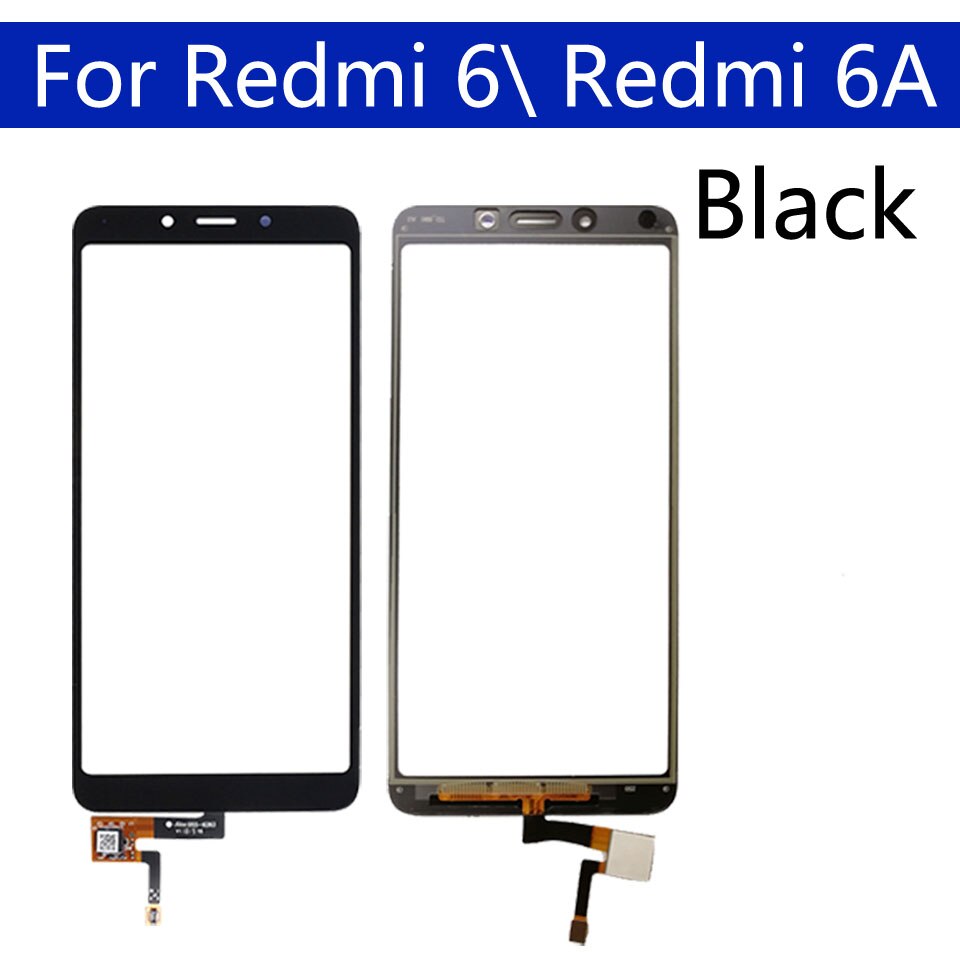 5.45 &quot;Voor Xiaomi Redmi 6 Redmi6 Redmi 6A Touch Screen Panel Sensor Lcd-scherm Glas Lens Panel Touchscreen Digitizer