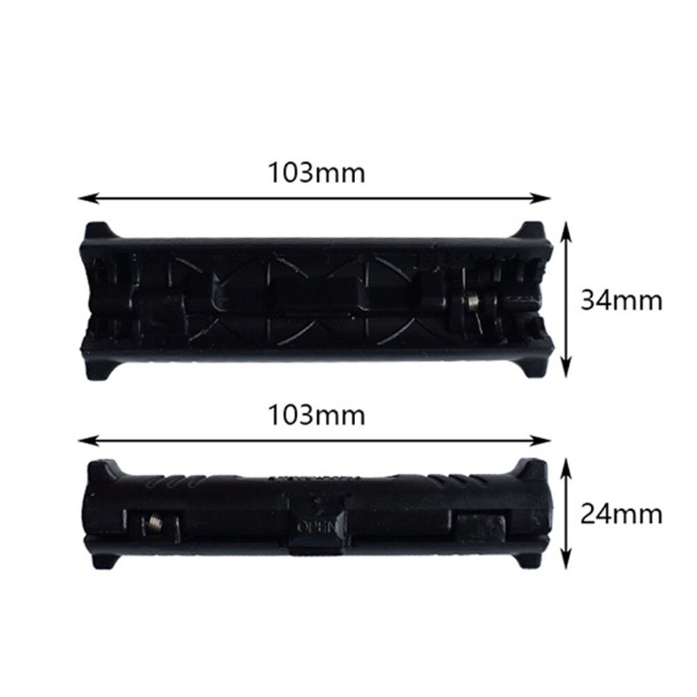 Multifunctionele Elektrische Draad Stripper Pen Draad Kabel Pen Cutter Roterende Pen Strippen Machine Tangen Tool Kabel Puller: Black