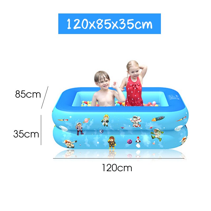 120/130/150/180/210CM para 1-5 personas, gran piscina inflable, portátil, plegable, para niños, baño de bebé, bañera de remos, piscina: 120CM