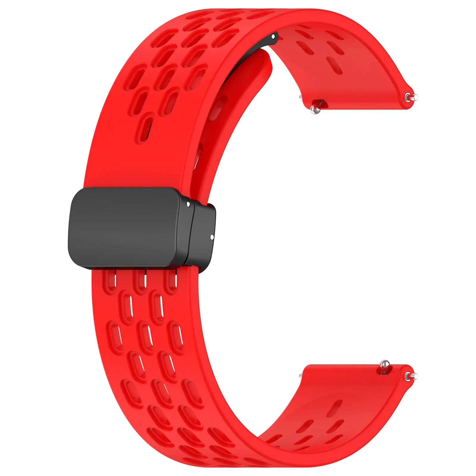22 20mm Siliconen Band Strap Voor Garmin Venu 2 Plus/3/2/Venu SQ 2/Vivoactive 5/4/3 Band Voor Forerunner 245 255 265 55 Armband: XXL / Rood