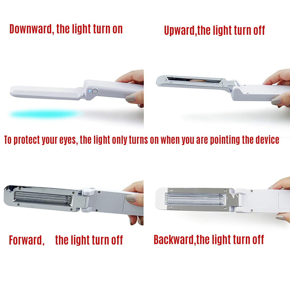 USB Portable UVC Sterilization Stick Disinfection Rod Personal Care Traveling Sterilizer UV Sanitizer Light Cold Cathode UV Lamp