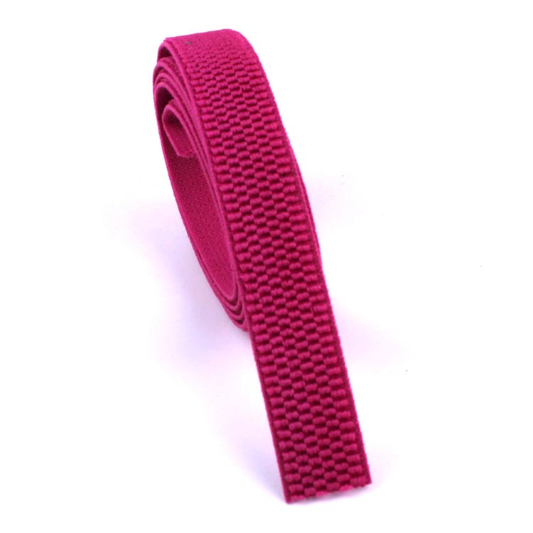 Bandes élastiques de 2CM de large en grains de maïs/accessoires de couture pour vêtements/bande élastique/bande de caoutchouc: rose