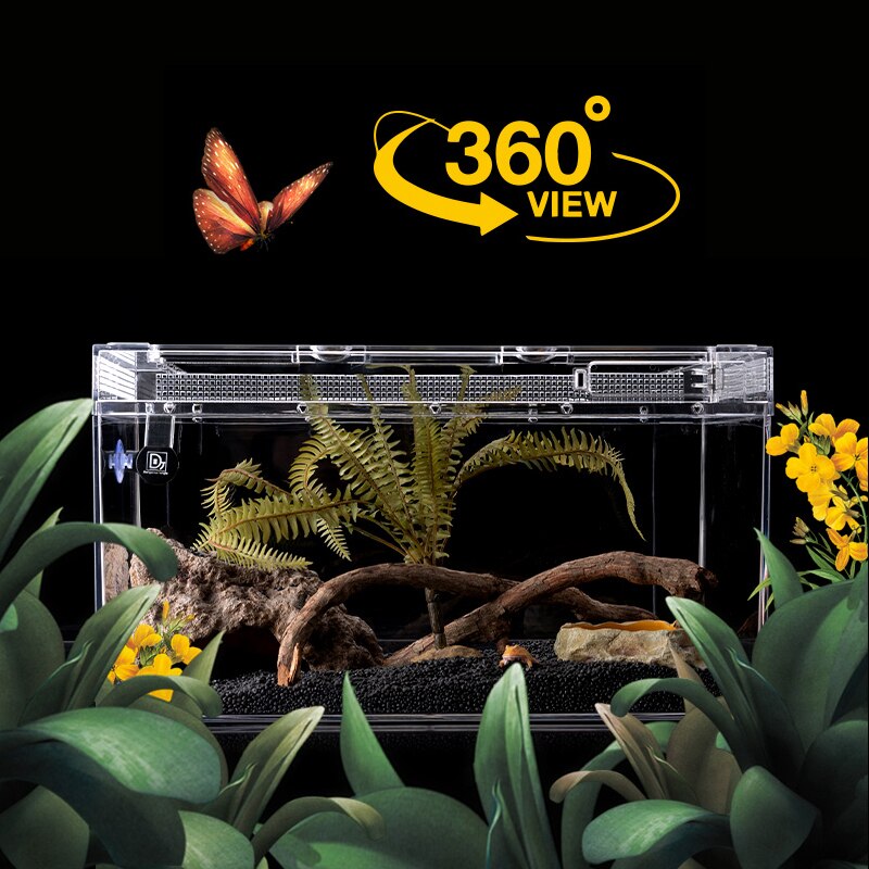 Acrylic pet box breeding box reptile crawling pet turtle lizard pet snake transparent breeding box