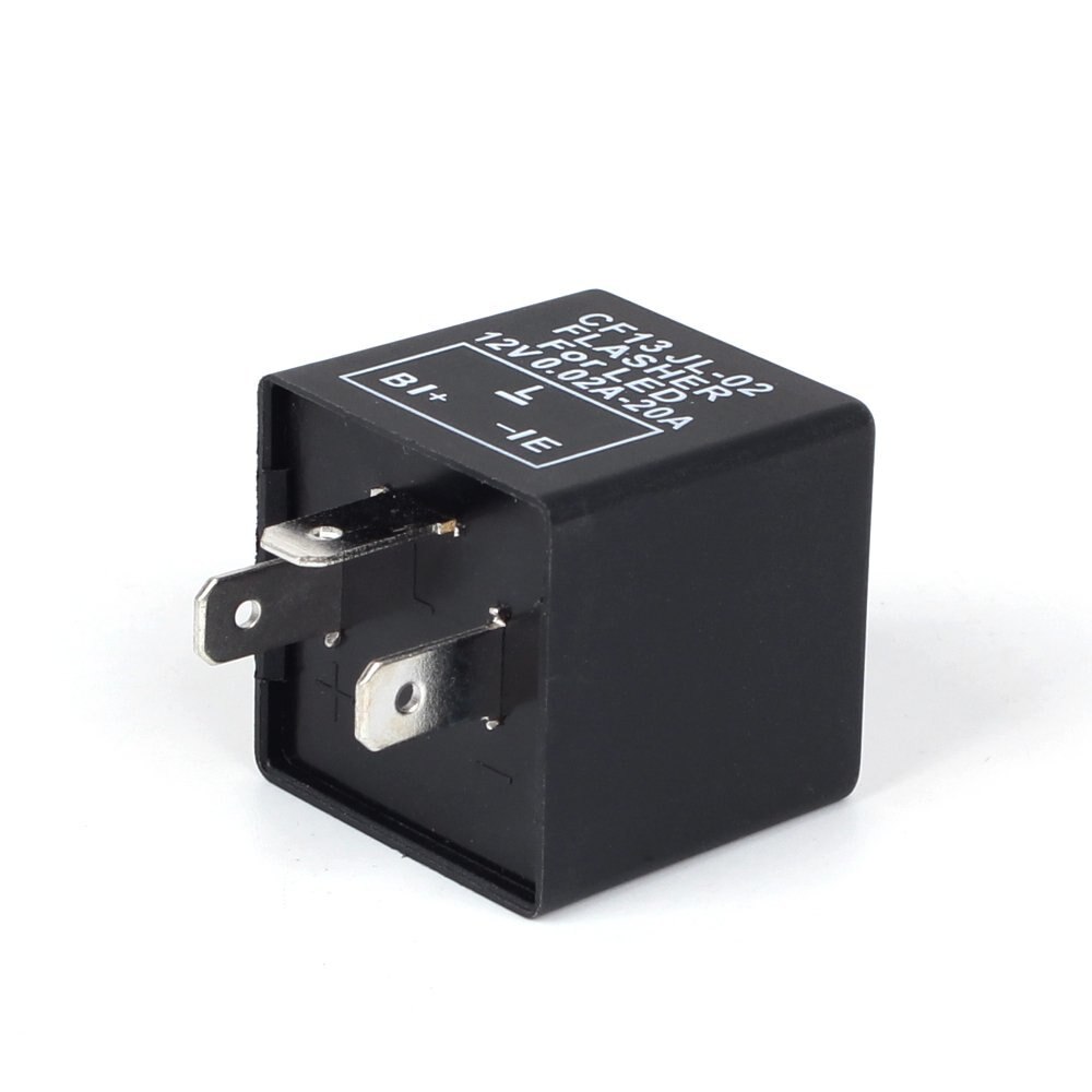 Universal 12V 3 Pin CF13 JL-02 Motorcycle LED Flasher Relay Turn Light Flasher Indicator Relay Blinker Signal Control
