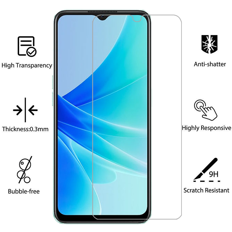 Displayschutzfolie für Oppo A57 A57s A57e, Schutzfolie aus gehärtetem Glas für Oppo A57 A 57 S E 57S 57E 57A wie57 AE57 4G 5G, Schutzfolie Opo Opp