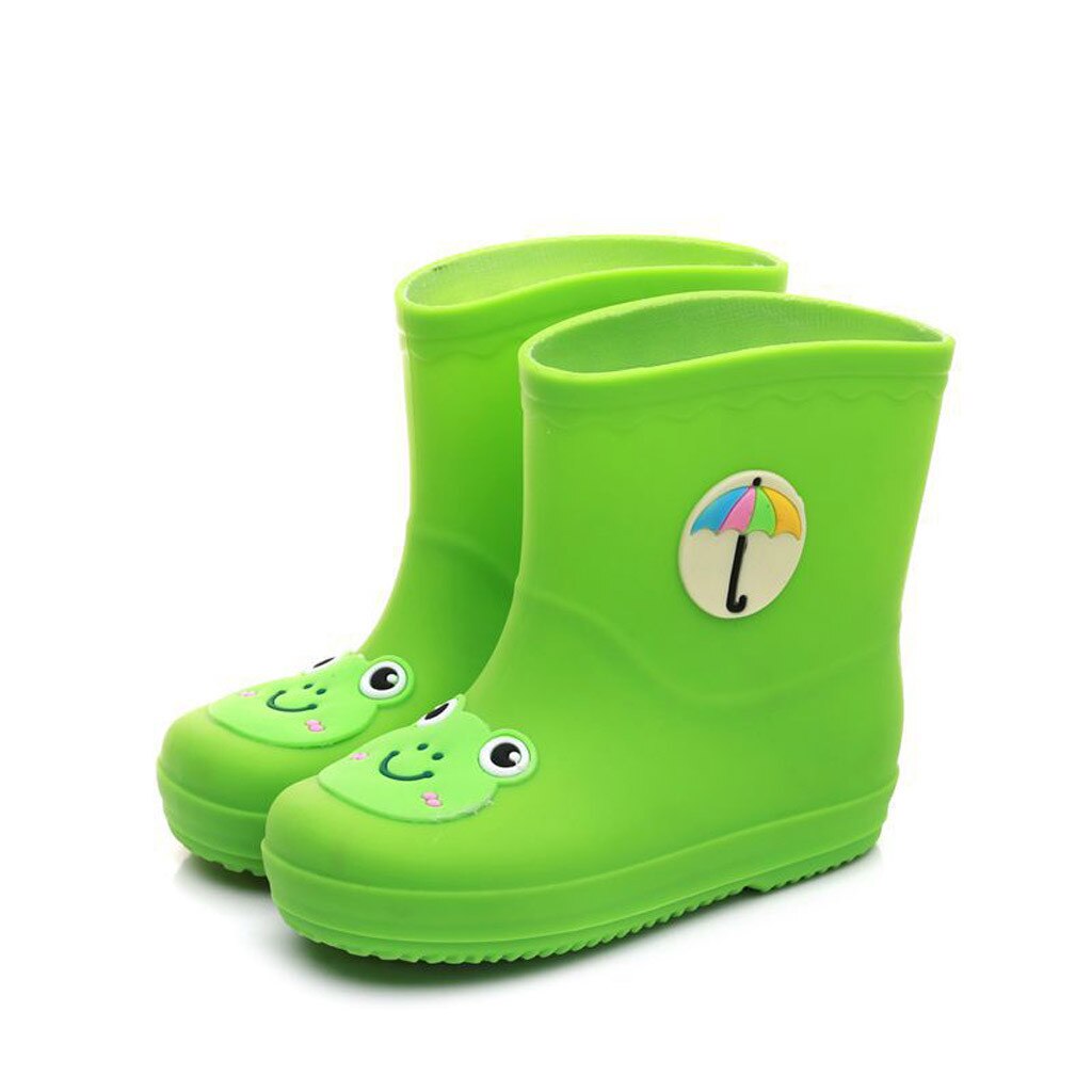 Enfants botte de pluie enfant en bas âge grands enfants bébé filles garçons mignon dessin animé imperméable botte de pluie Wellies chaussures de enfants chaussures