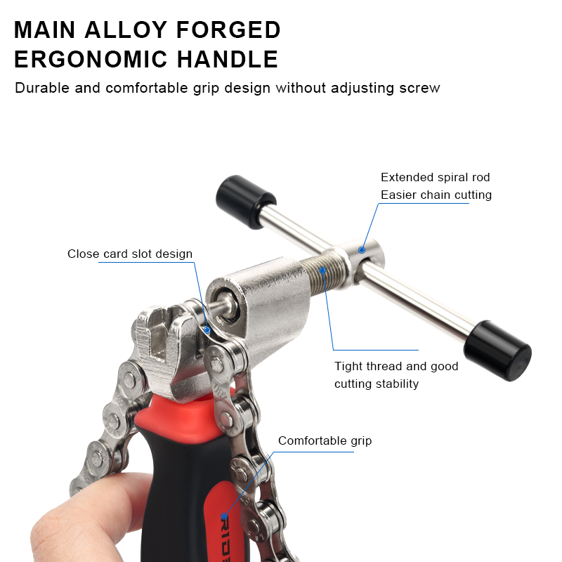 Removedor de pasadores de cadena de bicicleta, divisor de eslabones para herramienta de reparación de ciclos, Mini Extractor de cadena de montaña, accesorios de dispositivo cortador