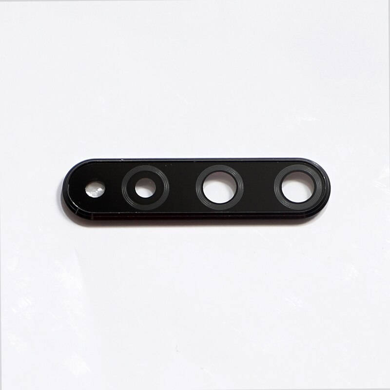 Nova5T For Huawei Nova 5T Camera Lens Glass With Frame Holder Repair Rear Housing Cover Replacement Parts: Black