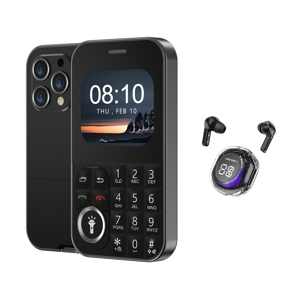 SERVO V9 kleine kaart mobiele telefoon Dual SIM stand-by zaklamp Magic Voice Speed Dial Retro camera Kleurrijke draagbare functie telefoon: Paars