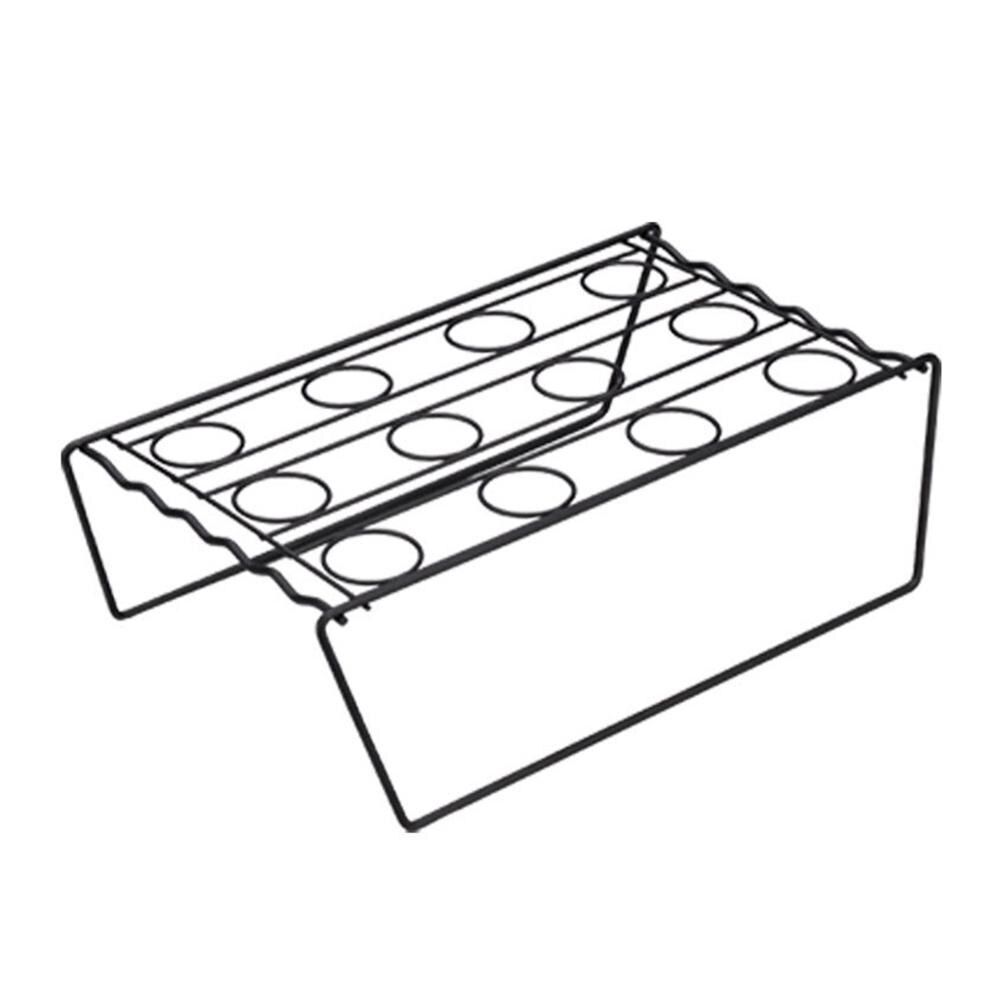 Stainless Steel Ice Cream Cone Display Rack Stand Diy Cone Holders Baking Cake Cone Cupcake Cooling Tray Holder Baking Rack 40P