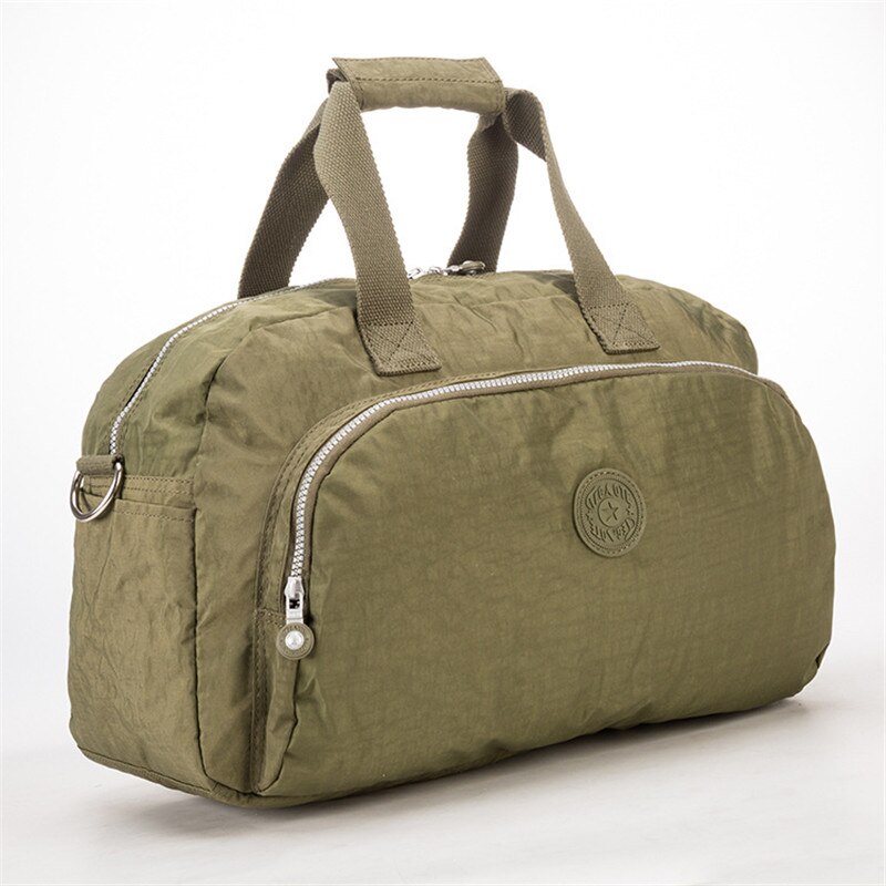 Lässige tragetaschen, nylon-schultertaschen, wochenendtaschen, umhängetaschen für herren, damengepäck, handgepäck, reisetaschen: Armeegrün