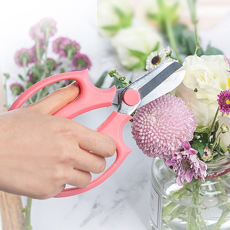 arrondi droite cisailles jardin élagage ciseaux Durable acier inoxydable jardin