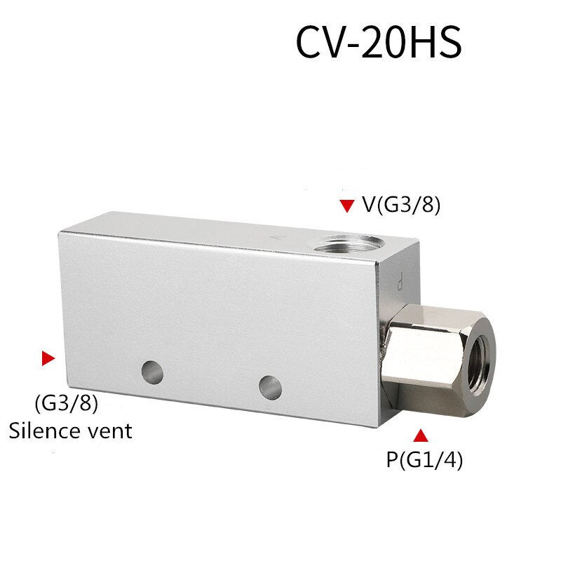 Vákuový generátor vzduchový výfukový ejektor tlak pneumatický acv cv -10 15 20 25 negatívny regulačný ventil wyrzutnik prozniowy: Cv -20hs