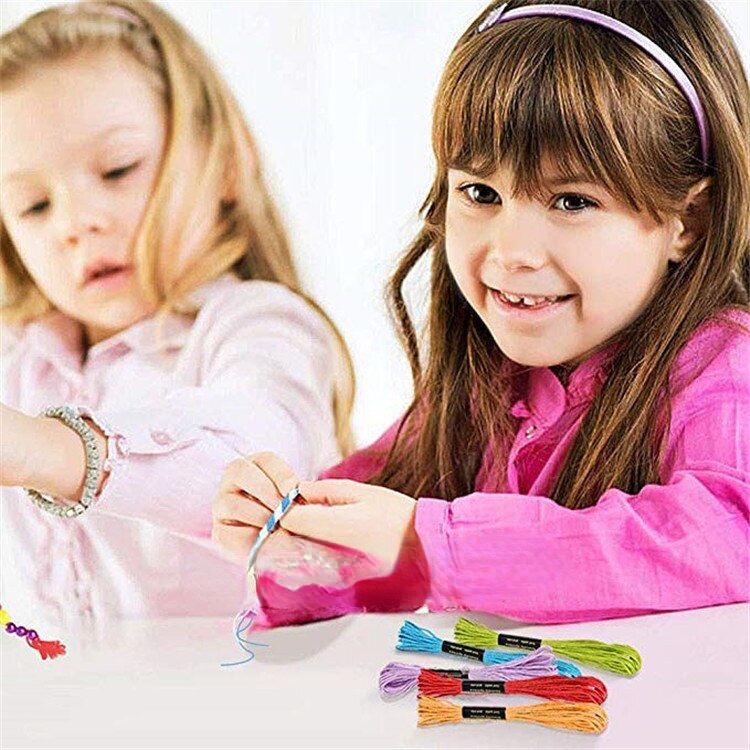 100 Color Cross Stitch Thread Ecological Cotton Thread Hand Woven Embroidery Thread Embroidery Thread Sewing Supplies