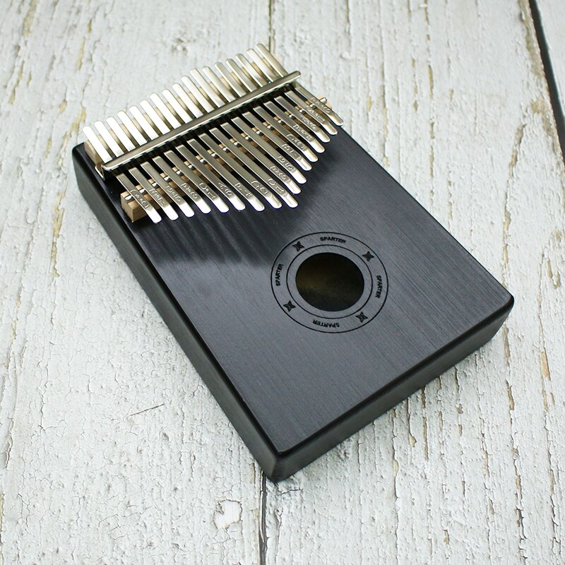17 Key Kalimba African Solid Pine Mahogany Thumb Finger Piano Sanza Mbira Calimba Play with Guitar Wood Musical Instruments