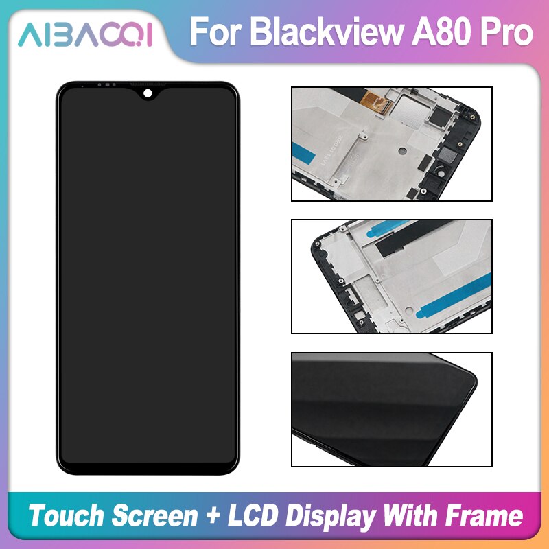 Touch Screen+LCD Display+Frame Replacement For Blackview A20 A20 Pro A60 A60 Pro A70 A80 A80 Pro A80 Plus Phone: For A80 Pro