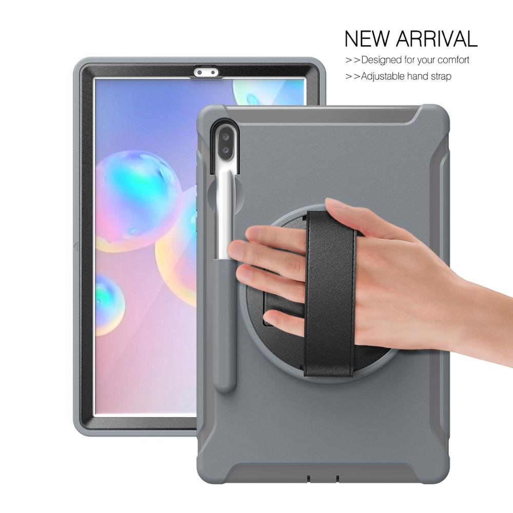Case Voor Samsung Galaxy Tab S6 10.5 "T860 Tablet Case Shockproof Armor Heavy Duty Hard Case Voor Samsung tab T860 Stand Case