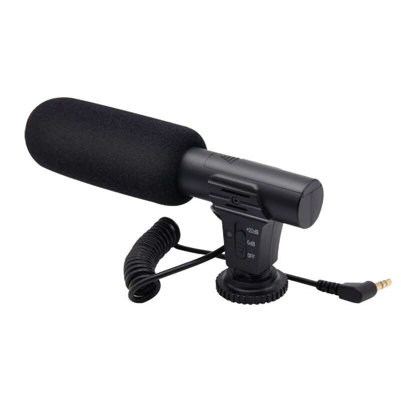 Microphone 3.5mm Digital Video Recording Interview Hifi HD Sound Mini Mic Phone Microphone For SLR DSLR Camera Microphone