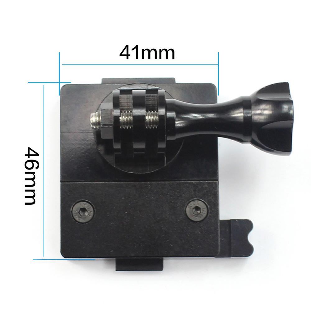 BGNing Adjustable 360Degree Rotation Extension Arm Action Camera Mount Adapter Connector for Gopro Hero 10 9 8 7 6 5 for YI 4K: helmet mount