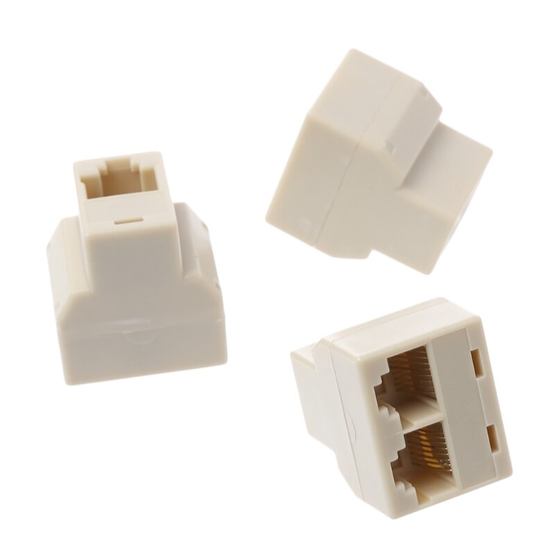 Lan Splitter SAKU RJ45 Ethernet Splitter, RJ45 1 Stecker Auf 3 X Buchse LAN Ethernet Lan Verteiler - Foto 4