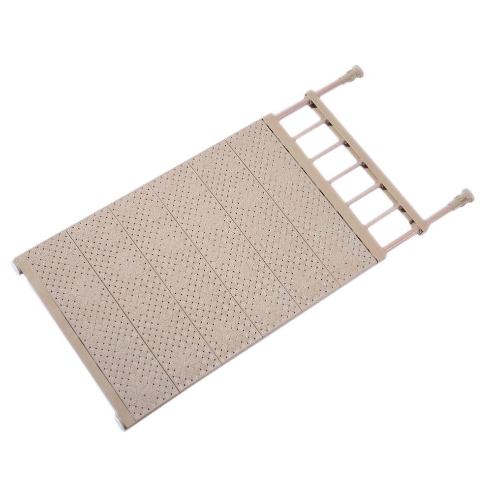 1Pc Lagerung Gestell Versenkbaren Ständer Schlecht Regal für Heimat Schlecht Schlafzimmer: Kaffee / 90X42CM