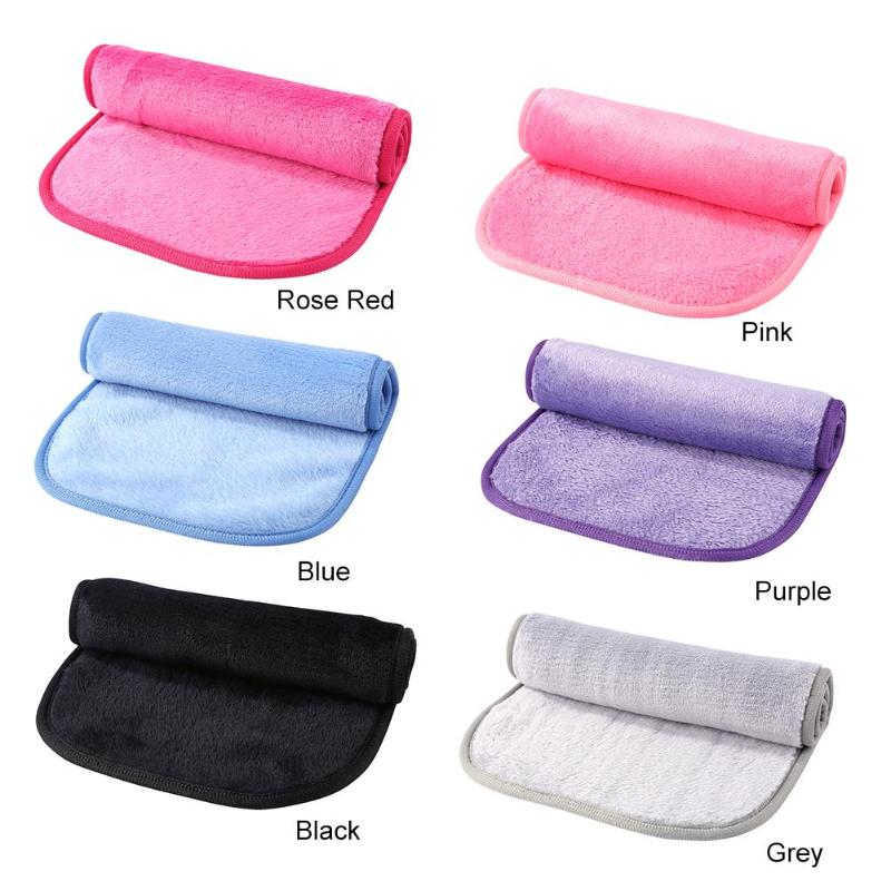 Chemical-free Cosmetics Makeup Remover Face Cloths Soft Cleaning Towel Microfiber Cloth Pad Reusable Wipe Cloth Face Care Facial