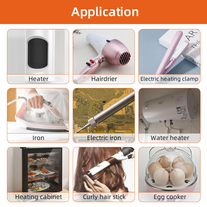 1 Uds. Elemento calefactor PTC incubadora calentada de cerámica DIY accesorios para incubadora de huevos equipo de incubación 220V/110V/12V 1-2 uds