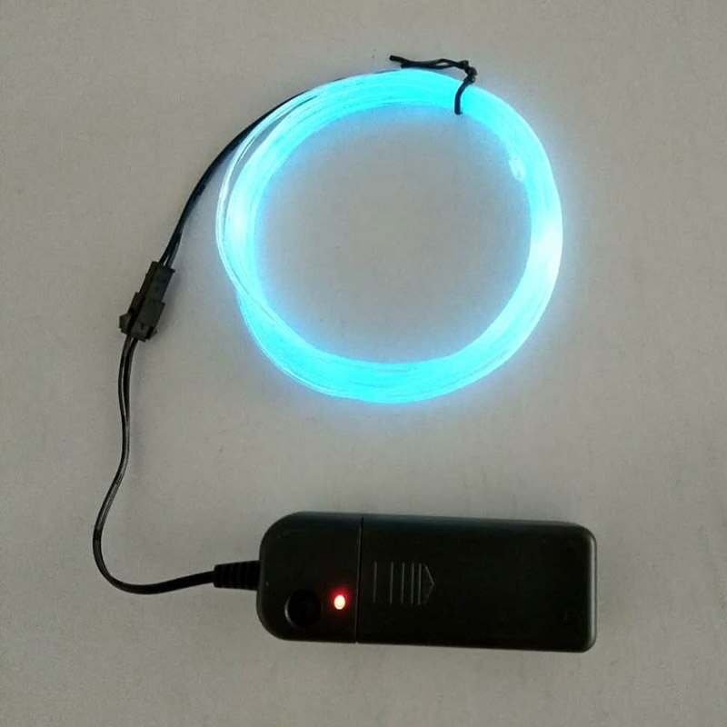Glow EL Wire Cable LED Neon Christmas Dance Party DIY Costumes Clothing Luminous Car Light Ball Festivial Decoration