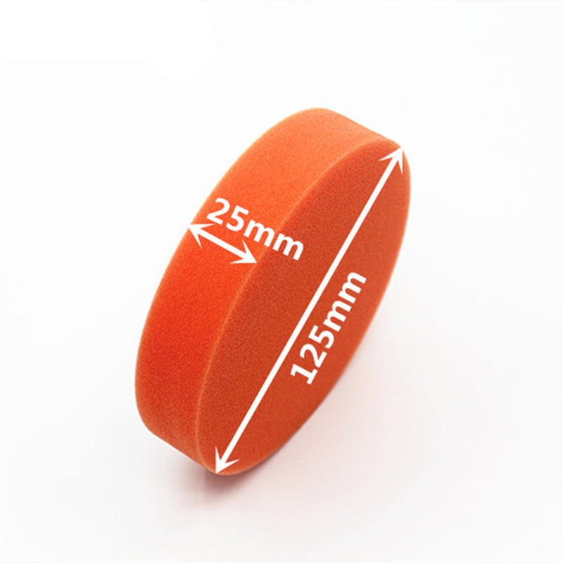 Tampon de polissage de voiture éponge | 125mm/5 tampon de polissage, éponge plate, tampon de polissage, propre