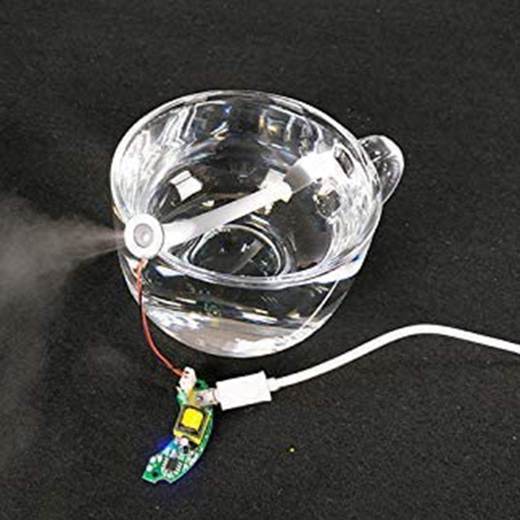 10-Pack 20mm Ultrasonic Mist Maker Fogger Ceramics Discs with Wire and Sealing Ring