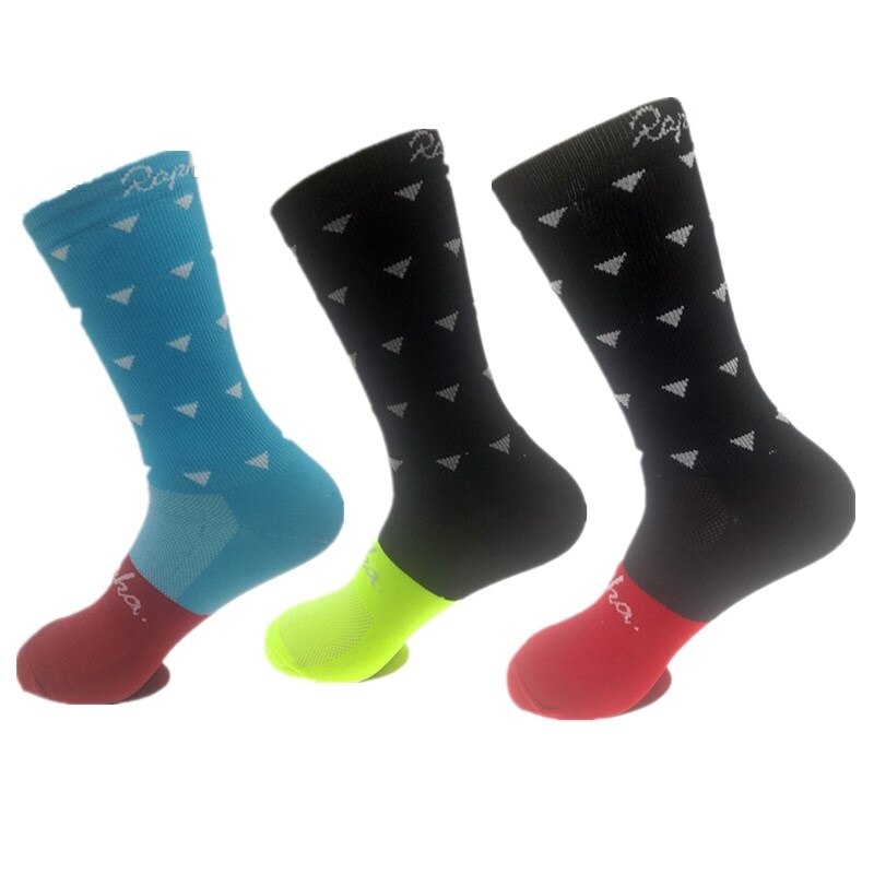 YF&TT Men Women Sport Running Socks Profession Breathable Elasticity Cycling Riding Socks Sox Men Running Socks