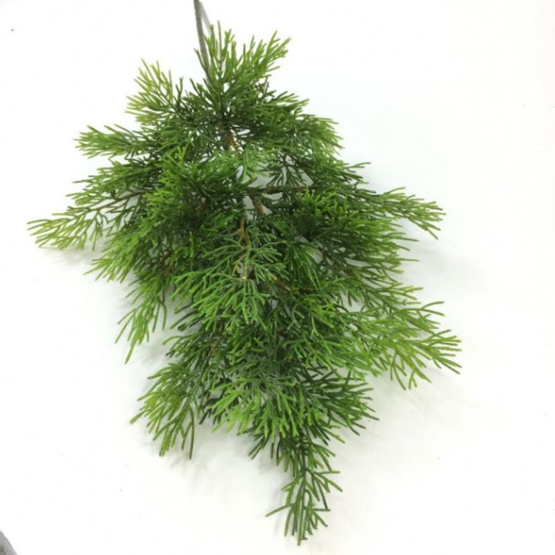 Artificial Green Cypress Tree Leaf Pine Needle Leaves Branch Christmas Wedding Home Office Hotel Decoration