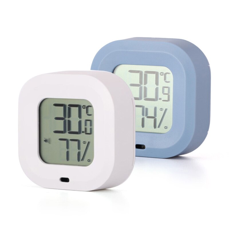 Wireless Smart Indoor Room LCD Temperature Humidity Meter Digital Thermometer Hygrometer Weather Station Alarm Clock Bluetooth: 01 02